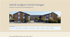 Desktop Screenshot of als-usingen.de
