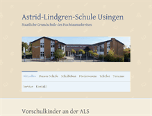 Tablet Screenshot of als-usingen.de